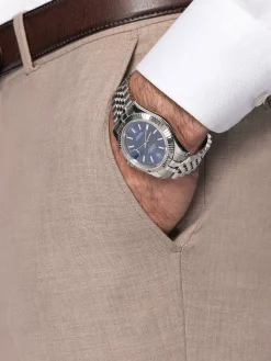 Wam Denim Pantalons<Suit Pantalon 70085 Araya Beige