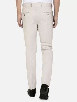 Wam Denim Sur Mer Slim Fit Beige Pantalon| Pantalons