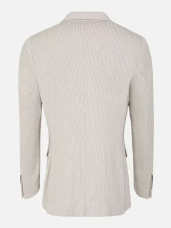 Wam Denim Sur Mer Slim Fit Single Breasted Beige Colbert| Colberts