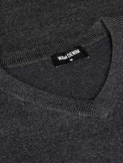 Wam Denim Sweater 76367 Anthracite| Sweaters