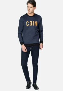 Wam Denim Sweater 86296 Einsiedeln Navy| Sweaters