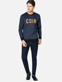 Wam Denim Sweater 86296 Einsiedeln Navy| Sweaters