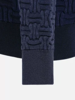 Wam Denim Sweater 76363 Florida Navy| Sweaters