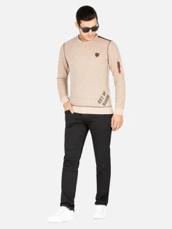 Wam Denim Sweater 76250 Horgen Beige| Sweaters