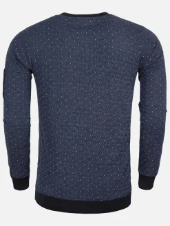 Wam Denim Sweaters<Sweater 76266 Kansas City Navy