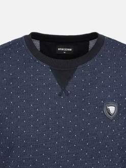 Wam Denim Sweaters<Sweater 76266 Kansas City Navy