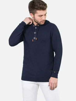 Wam Denim Sweater 76282 La Sarraz Navy| Sweaters