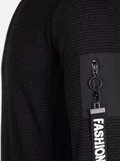 Wam Denim Sweater 76310 Marville Black| Sweaters