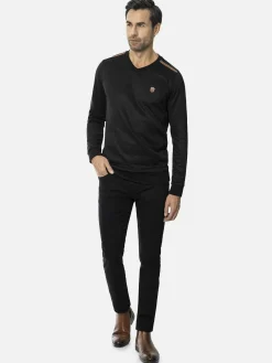 Wam Denim Sweater 76295 Muru Black| Sweaters