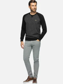 Wam Denim Sweater 76350 Pelada Black| Sweaters