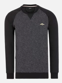 Wam Denim Sweater 76350 Pelada Black| Sweaters