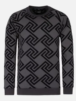 Wam Denim Sweater 76341 Richey Black| Sweaters