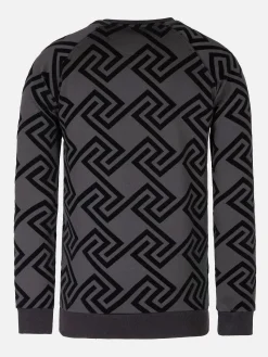 Wam Denim Sweater 76341 Richey Black| Sweaters