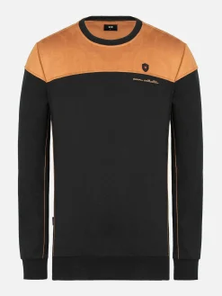 Wam Denim Sweater 76374 Sedona Peru Black| Sweaters