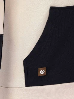 Wam Denim Sweater 76353 Sotano Navy Beige| Sweaters