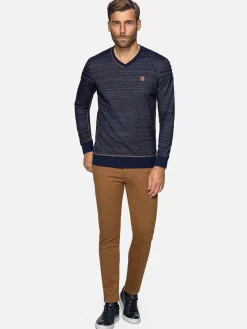 Wam Denim Sweater 76338 Stavanger Navy| Sweaters