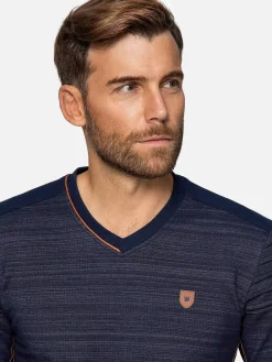 Wam Denim Sweater 76338 Stavanger Navy| Sweaters