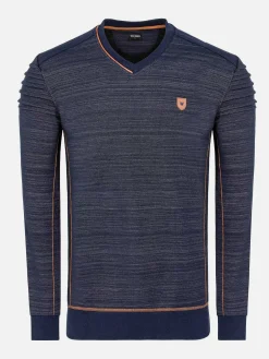 Wam Denim Sweater 76338 Stavanger Navy| Sweaters