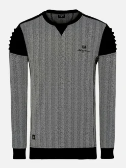 Wam Denim Sweater 76339 Zaire Grey| Sweaters