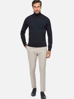 Wam Denim Sweater Kento Navy| Sweaters