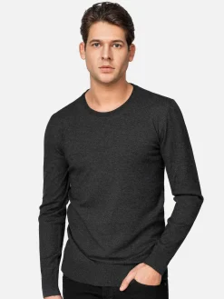 Wam Denim Sweater Sender Anthracite| Sweaters