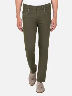 Wam Denim Jeans<Swindon Stretch Slim Fit Khaki Jeans