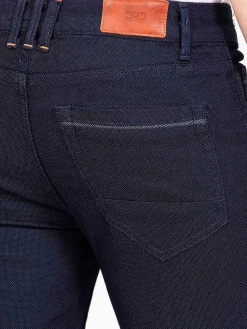 Wam Denim Jeans<Swindon Stretch Slim Fit Dark Navy Jeans