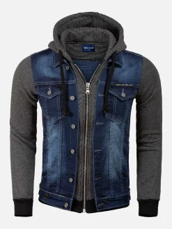 Wam Denim Vesten<Thun Slim Fit Hoodie Navy Black Vesten