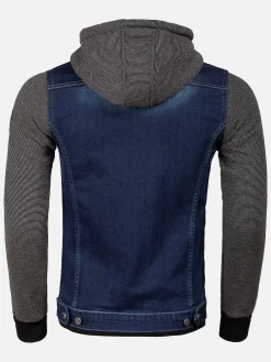 Wam Denim Vesten<Thun Slim Fit Hoodie Navy Black Vesten