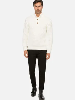 Wam Denim Truien 77529 Beech Off White| Truien