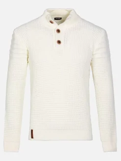 Wam Denim Truien 77529 Beech Off White| Truien