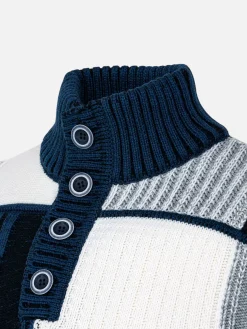 Wam Denim Truien 77542 Cambridge Navy White| Truien