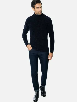 Wam Denim Truien 77539 Chandolin Navy| Sweaters