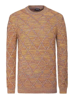 Wam Denim Truien 77520 Flinn Orange Yellow| Truien