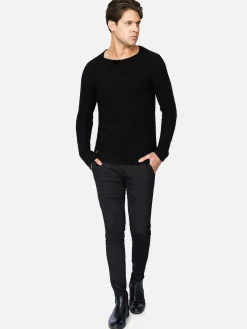Wam Denim Truien 77521 Ilay Black| Sweaters