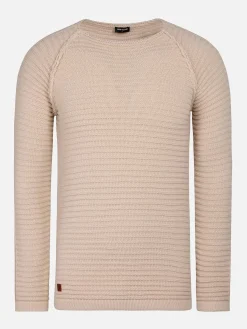 Wam Denim Truien 77521 Ilay Off White| Sweaters