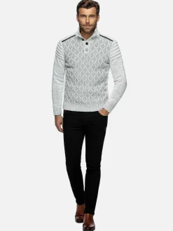 Wam Denim Truien 77545 Minerve Grey| Truien