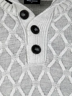 Wam Denim Truien 77545 Minerve Grey| Truien