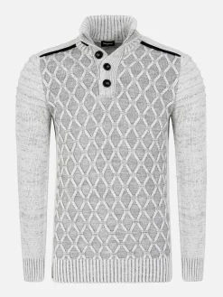 Wam Denim Truien 77545 Minerve Grey| Truien