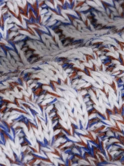 Wam Denim Truien 77528 Russel Off White Navy| Truien