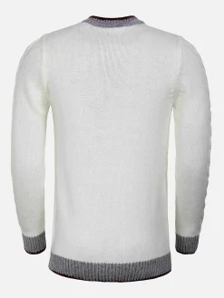 Wam Denim Truien 77519 Sisal Off White| Truien