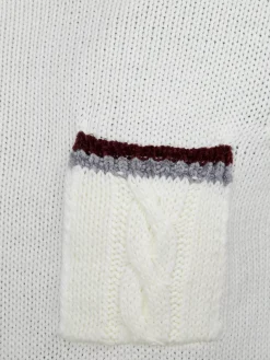 Wam Denim Truien 77519 Sisal Off White| Truien