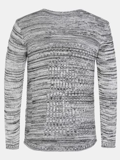 Wam Denim Truien 77527 Tuscon Off White Black| Truien