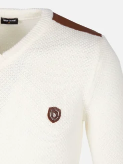 Wam Denim Truien 77534 Wallance Off White| Truien