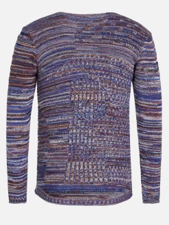 Wam Denim Truien<Truien Tuscon Royal Blue Brown