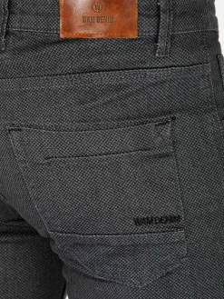 Wam Denim Jeans<Twilight Mini Check Slim Fit Anthracite Jeans