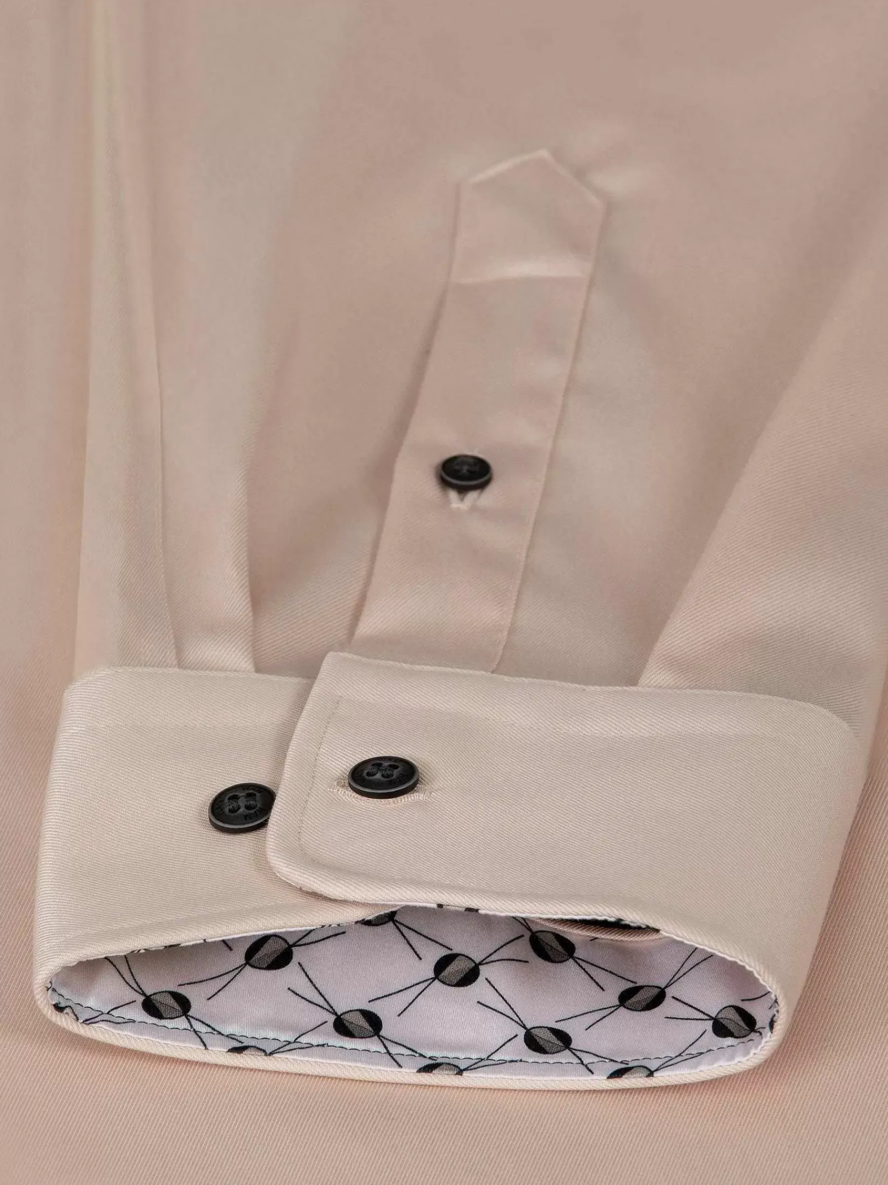 Wam Denim Overhemd Lange Mouwen<Vercelli Solid Light Pink Overhemd Longe Mouw