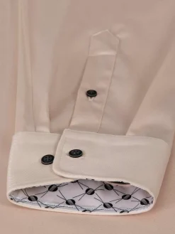 Wam Denim Vercelli Solid Light Pink Overhemd Longe Mouw| Overhemd Lange Mouwen