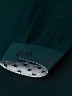 Wam Denim Overhemd Lange Mouwen<Vercelli Solid Petrol Overhemd Longe Mouw