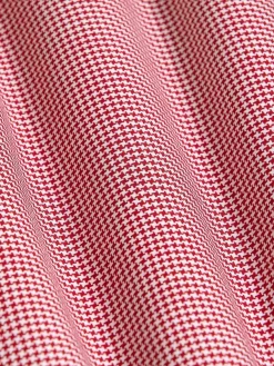Wam Denim Overhemd Lange Mouwen<Vermilion Checkered Red Overhemd Lange Mouw